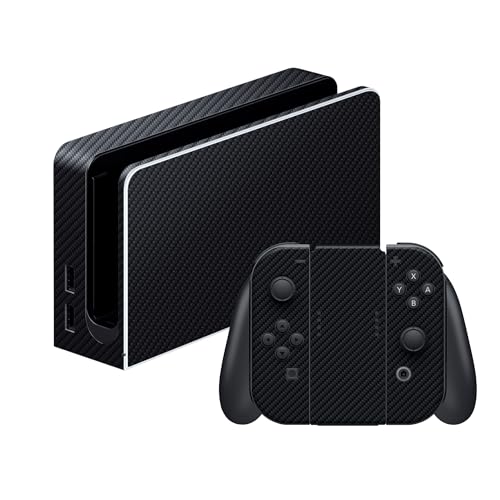 Image of Razer Console Skin: Switch - Full Wrap - Premium 3M Cast Vinyl - Scratch Protection - Unique Designs & Finishes - Easy Application - Carbon Fiber
