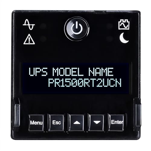 Image of CyberPower PR1500RT2UCN Smart App Sinewave UPS Battery Backup and Surge Protector, 1500VA /1500W, 8 Outlets, 2U Rack /Tower, Pre-Installed RMCARD205, Built-in Cloud Monitoring, UL Certified