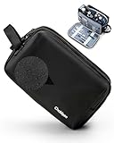 Chakipee Neceser Hombre para Viaje, Bolsa de Aseo Hombre Mujer Maquillaje Impermeable Bolsas de Afeitado Grande Neceser Makeup Bag para Accesorios de Tocador (Negro, Grande)