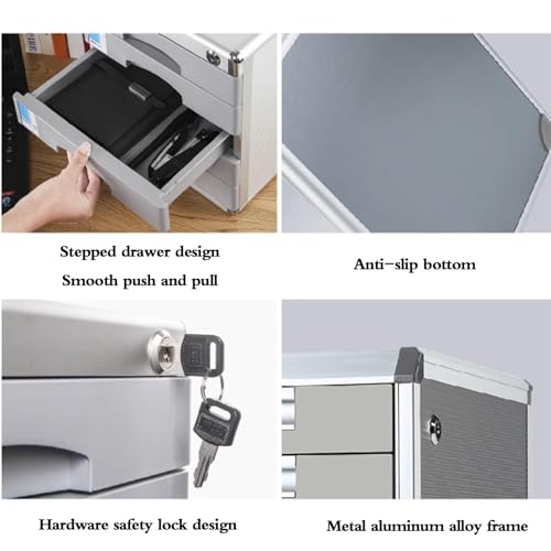 Armadietto portadocumenti con serratura – Multi Der per documenti sicuri in ufficio o a casa ideale per carta Sto e forniture per ufficio.