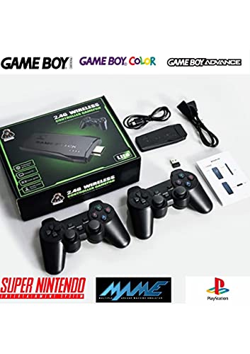 Video Game Stick Lite 10mil Jogos Retro 2 Controles Sem Fio 1 Video Game Stick Lite 10mil Jogos Retro 2 Controles Sem Fio