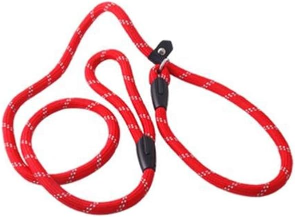 Ecloud ShopUS Pet Dog Nylon Adjustable Loop Slip Leash Rope Lead 10mm