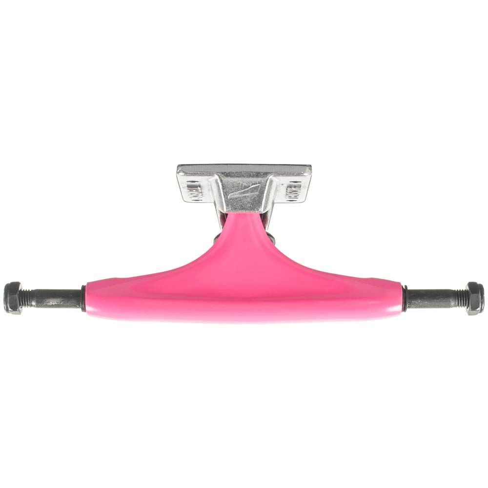 Tensor Alloys Skateboard Trucks Safety Pink Raw 5.0"