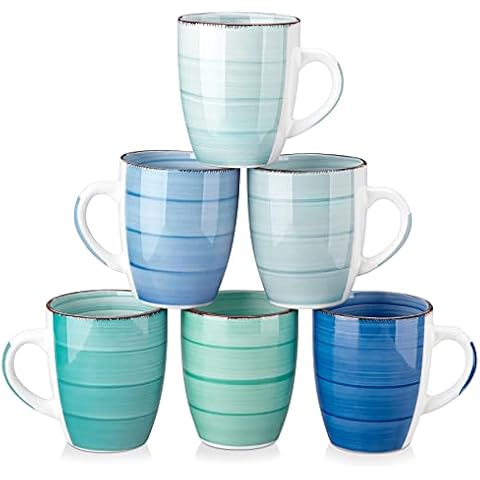 vancasso Bonita Set of 6 Stoneware Mugs Cover