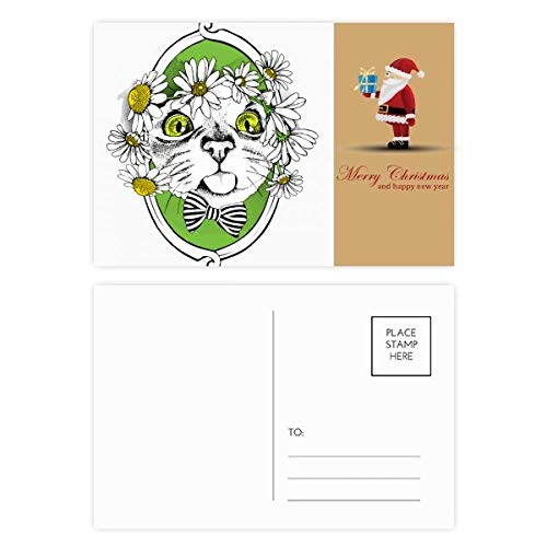 Cartes postales avec nœud fleur pour animal : oubliez les invitations banales et sans vie