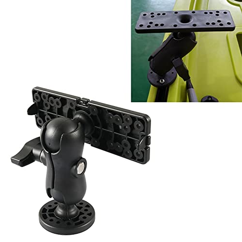 Support de détecteur de poissons universel ajustable avec plaque de carte GPS