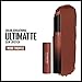 Maybelline Color Sensational Ultimatte Matte Lipstick, Non-Drying, Intense Color Pigment, More Truffle, Cocoa Brown, 1 Count