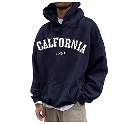 Pull de Noël drôle pour homme veste bleu marine L confortable