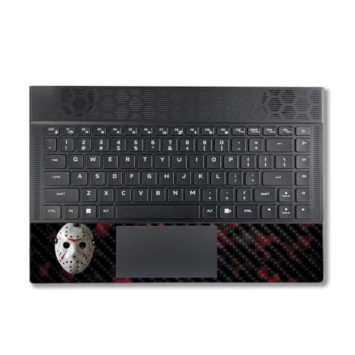 Image of MightySkins Carbon Fiber Skin Compatible With Alienware X14 R2 (2023) Full Wrap Kit - 13th Nightmare | Protective Durable Textured Carbon Fiber Finish | Easy To Apply & Change Styles | Made in the USA