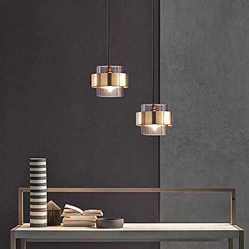 Pendentif Lights luxe verre table de chevet lampe moderne - 3