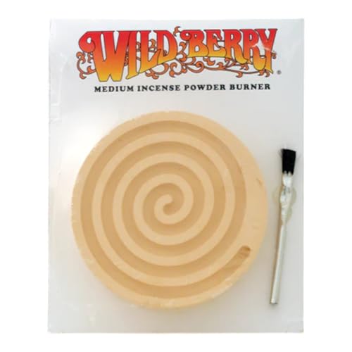 Wild Berry Spiral Incense Powder Burner (Medium)
