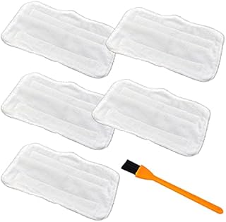 Honfa Replacement for Shark Steam Mop Pads SK460 SK140, 5 Packs Shark Microfiber Cloth Pads fit SK410 S3101 S3251SK3102 SK3251 SK435 SK435CO S3102 S3250 S1000 S1000A