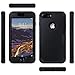ULAK Compatible with iPhone 7 Plus/8 Plus Case, Heavy Duty 3 in 1 Hybrid Hard PC Soft Rubber Rugged Bumper Shockproof Protective Phone Case for iPhone 8 Plus/7 Plus 5.5 inch, Black