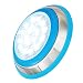 CNBRIGHTER LED Underwater Swimming Pool Lights,54W CREE Chip 12V AC,Wall Surface Mounted IP68 Waterproof,Stainless Steel,with 20ft Cord (Cool White-6000K)