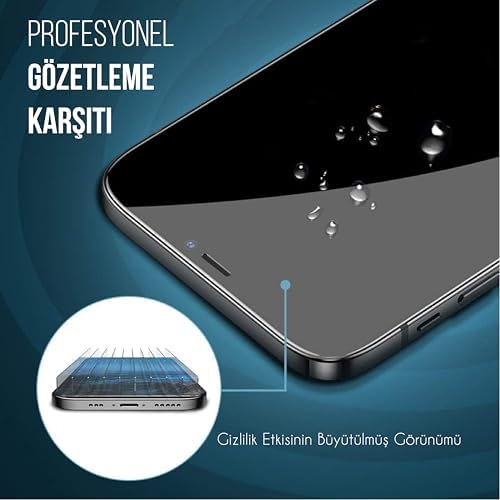 BABİLDEN Apple iPhone 11 / XR İçin Hayalet Ekran Koruyucu Kolay Kurulum Kitli Camın Altında Kesinlikle Toz Bırakmayan Ekstra Güçlendirilmiş Koruma ve Gizlilik Sağlayan Cam Koruyucu - Görsel 4
