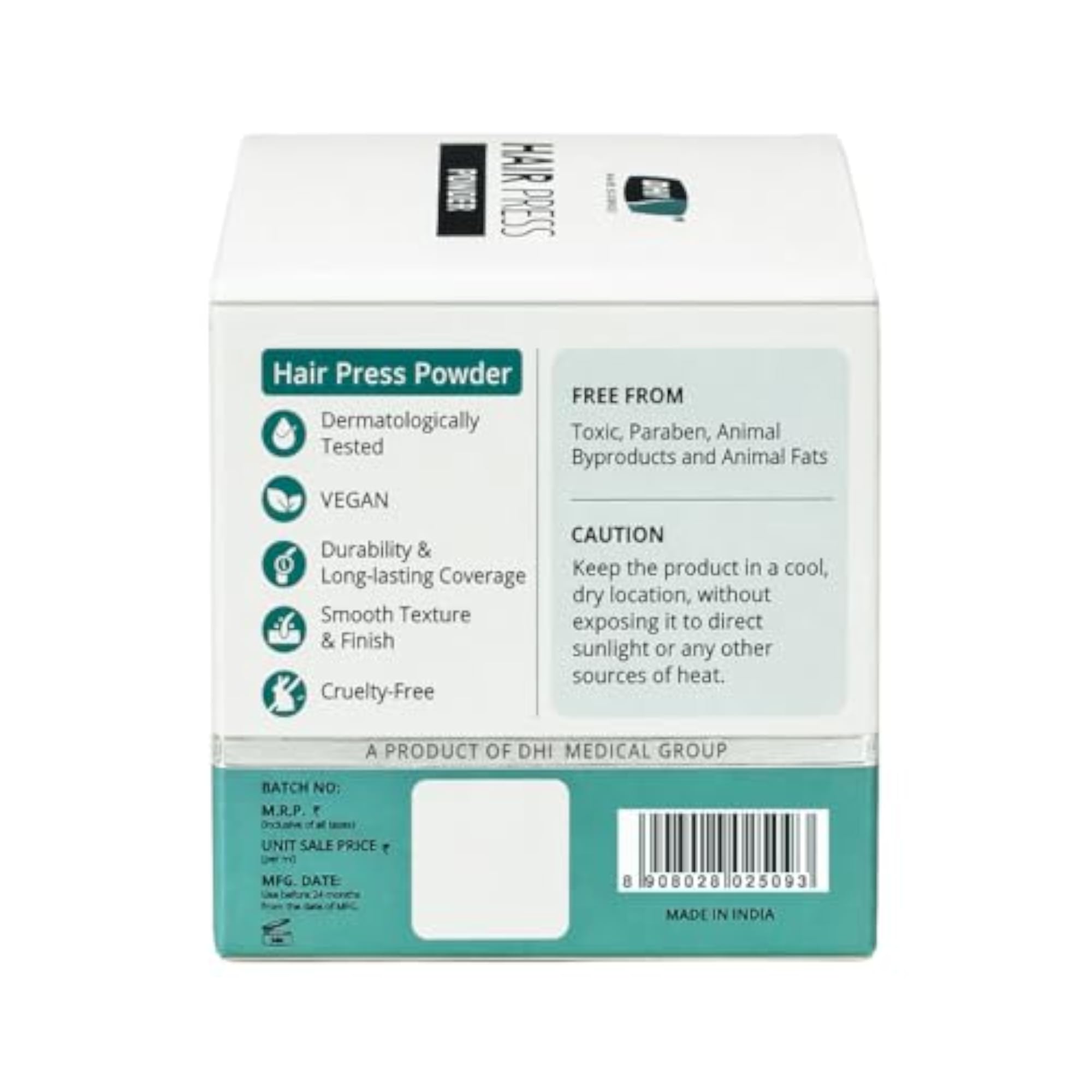 Hair Press Powder, Instant Natural Grey Coverage