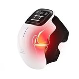 Snailax Knee Massager with Heat, Cordless, Vibration, Knee Massager Joint Pain Relief, Electric Knee Brace Support Wrap for Home Office Use, Gifts for Women,Men, Mom,Dad