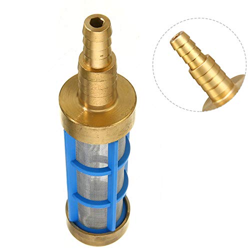 Filtro de succión de agua para lavadora a presión (latón, 3/4'', 1/2'')
