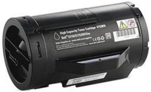 Dell Toner Black (47GMH) Páginas de alto rendimiento 6.000, 593-BBMF (páginas 6.000)