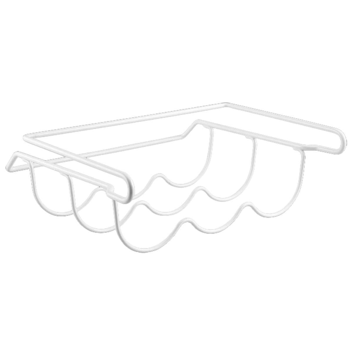 OKUMEYR Wine Storage Refrigerator Fridge Organization Iron Beer Holder Beer Bottle Organizer Easy to Clean