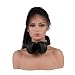 L7 Mannequin Female PVC Mannequin Head Bust with Shoulders for Wig Display