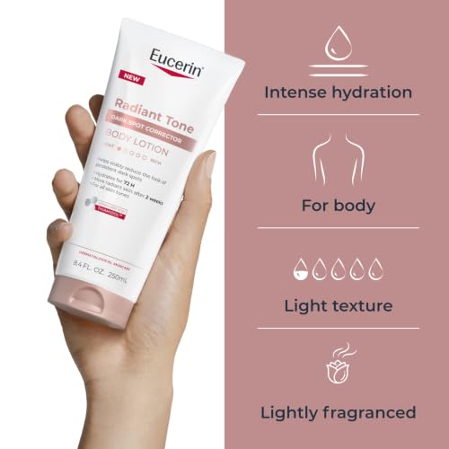 Eucerin Radiant Tone Dark Spot Corrector Body Lotion, 8.4 FL OZ - image 3