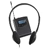 Beatfoxx Silent Guide V2 Economy Set 5-5 Stereo Funk-Empfänger mit Gürtelclip und 5 ultraleichte Stereo-Kopfhörer – für…