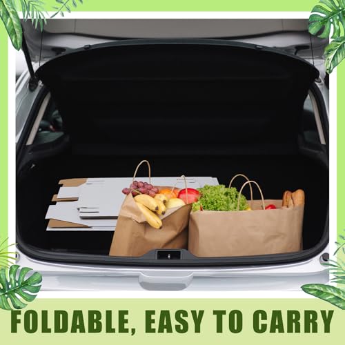 Image of 1 Pack, 30 Gallon Cardboard Trash Cans with Lid Disposable and Reusable Corrugated Cardboard Cans Recycling Bins Bulk with 20 Garbage Bags for Parties Events