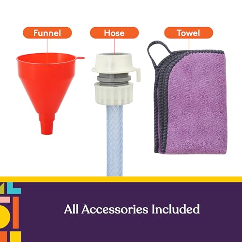 Special Supplies LED Bubble Wall with Colorful Fountain Tubes for Sensory Relief, and Calming Lighting, Office, Classroom, or Home Decor, Adjustable RGB Lights with Remote