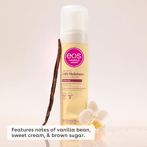 eos shea better women39s shave cream- vanilla bliss shea butter skin care shaving cream for women 14 fl oz 2-pack