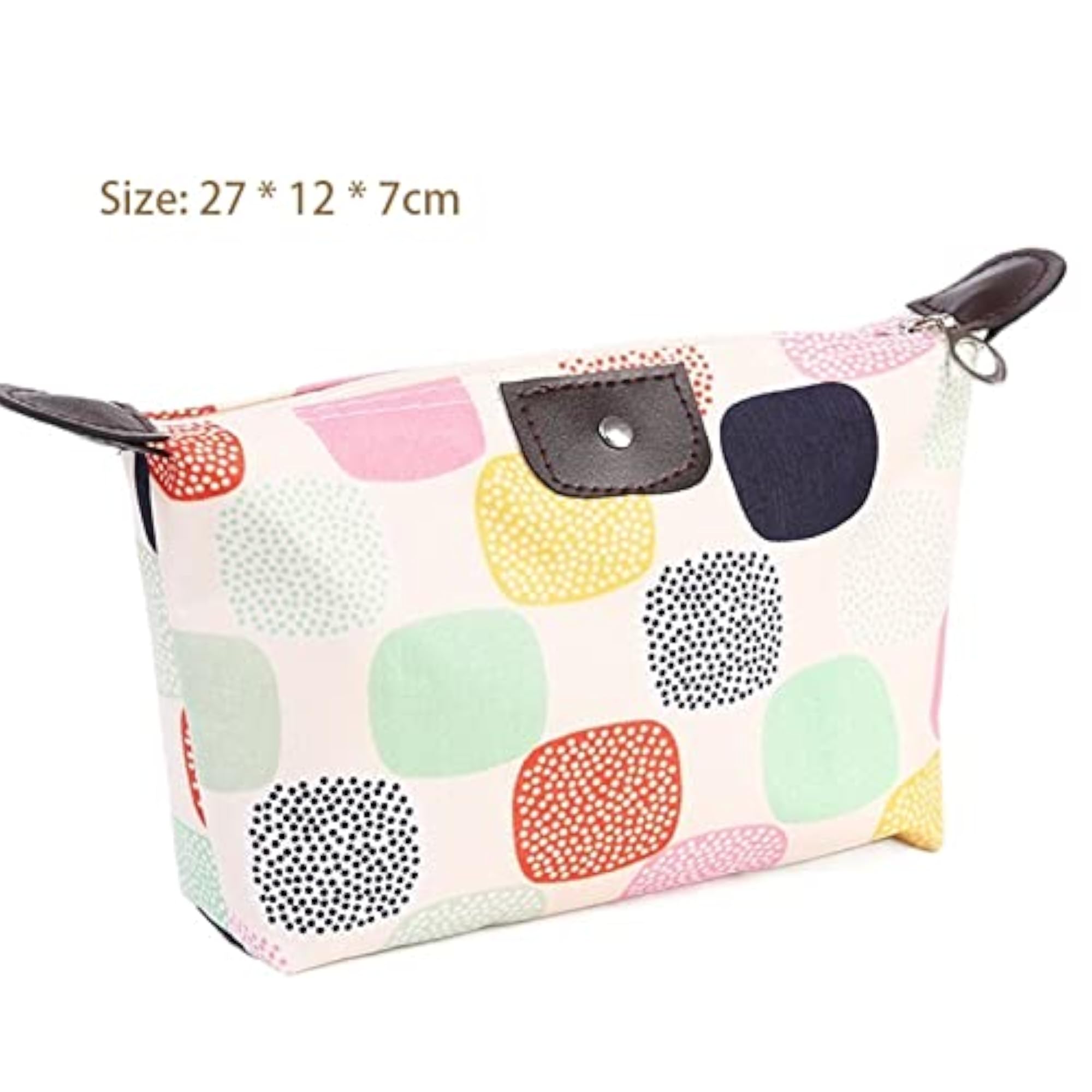 Colorful Dot Cosmetic Portable Folding Bag