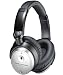 Audio-Technica ATH-ANC7b-SViS QuietPoint Noise-Cancelling Headphones with In-Line Mic & Control