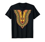 Traditional Tribal Dashiki Pride Attire Kente African Print T-Shirt