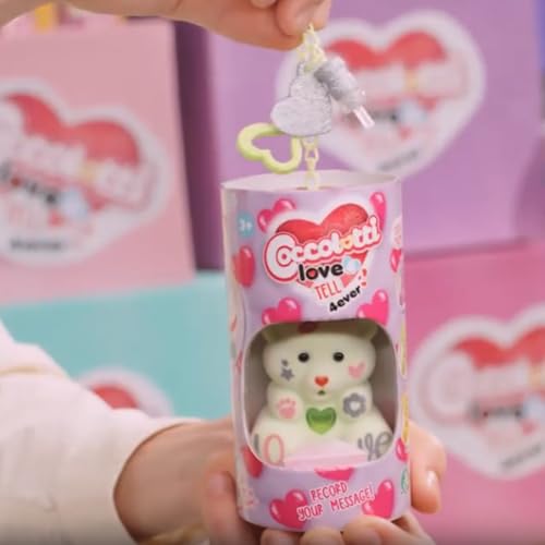 Coccolotti Love&Tell 4ever - Gelber Bär, mit Aufnahmefunktion und Schlüsselanhänger, interaktive Tiere Spielzeug, für Kinder ab 4 Jahren… – Ansicht 6