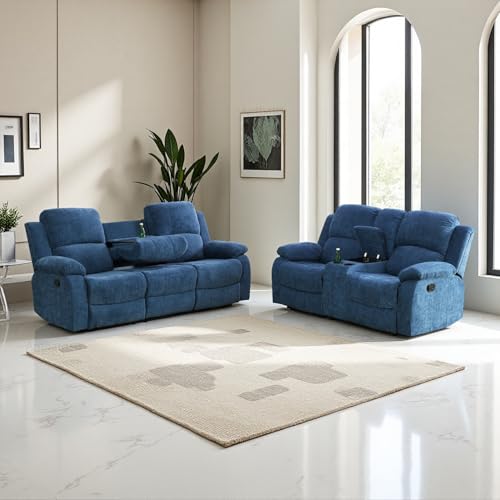 Anthato Manual Recliner Sofa Set