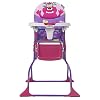 Cosco Kids Folding High Chair for Babies and Toddlers (from 6 Months to 50 lbs) Simple Fold Deluxe with 3-Position Tray, Portable High Chair, Monster Shelley