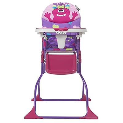 Cosco Simple Fold Deluxe High Chair, Monster Shelley & Simple Fold High Chair, Elephant Puzzle