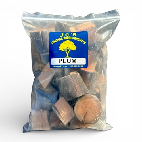 J.C.'s Smoking Wood Chunks - Gallon Sized Bag - Plum