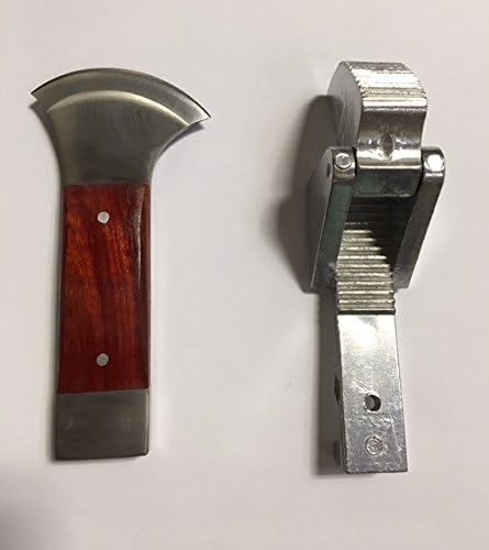 Sun and Moon Stained Glass Lead Came Knife & Lead Came Vise