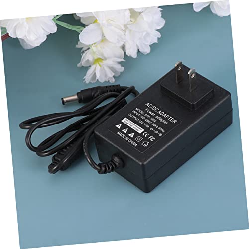 Hemobllo Interruptor Adaptador De Energia Adaptador De Energia Doméstica 12V 2A Dc Adaptador De Ener