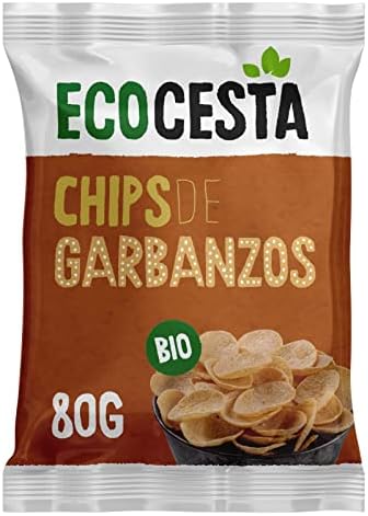 Ecocesta - Organic Chickpea Chips - 80g - No Added Sugar - Suitab...