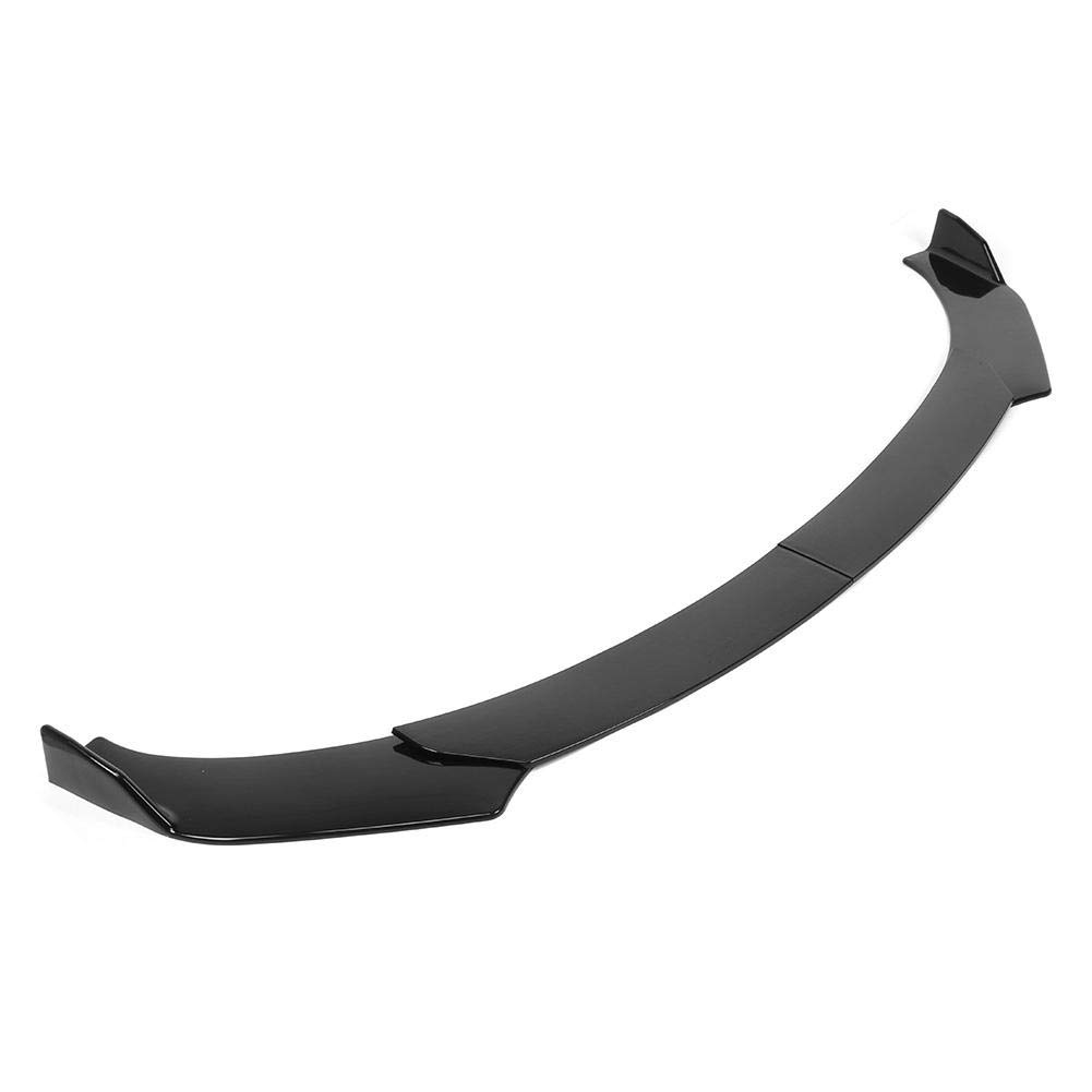 Yctze Alerón Parachoques Spoiler Delantero, Universal 4pcs Parachoques Delantero del Coche Separador de Labios Aletas Difusor Cubierta kit de Protección Canards Protector de Parachoques del Coche