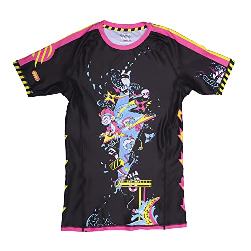 Image of Sanabul Ronin Short Sleeve Jiu Jitsu MMA Training BJJ Rash Guard