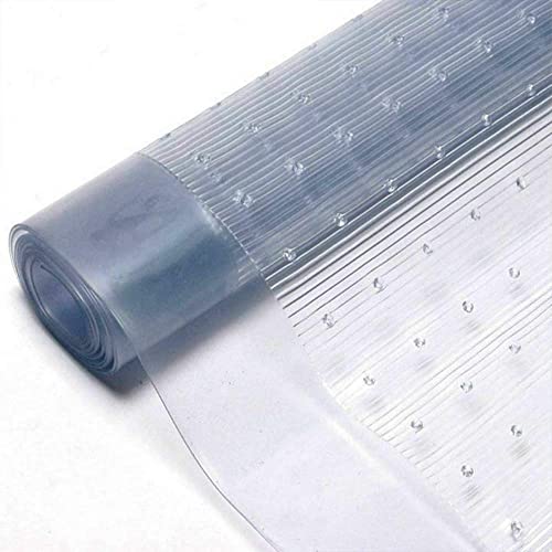 RTS Heavy Duty Vinyl Carpet Protector - Floor Mat Plastic Clear Home Hallway Kitchen Runner - Waterproof Plastic Transparent Roll - Protects Floors From Dirt And Water - 27 Inches Width – (6FT x 27")
