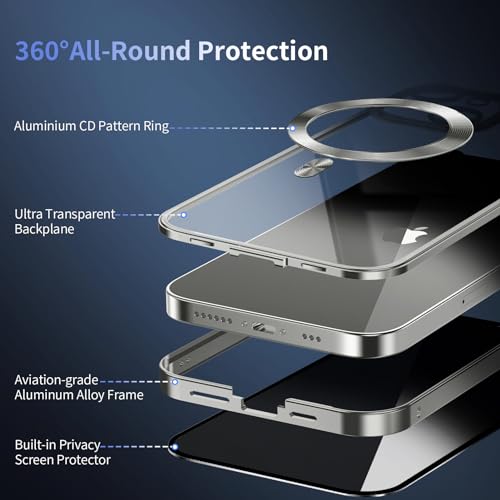 Coque iPhone 15 intégrale anti-rayure écran verre 9H et objectif