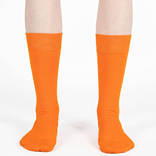 Image of Mysocks Unisex Extra Fine Combed Cotton Crew Socks |5 Pairs Set | Seamless Toe | Make Your Steps Enjoyable