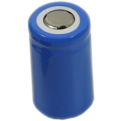 BTBAI 4X 14250 LS14250 CR14250 1/2 AA Battery top Flat Rechargeable 3.7V Li-ion for LED Flashlight s1a