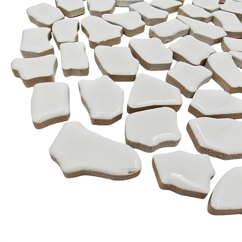 Mosaico de cerámica irregular de 0.67-1.54 pulgadas para piezas de artesanía 5
