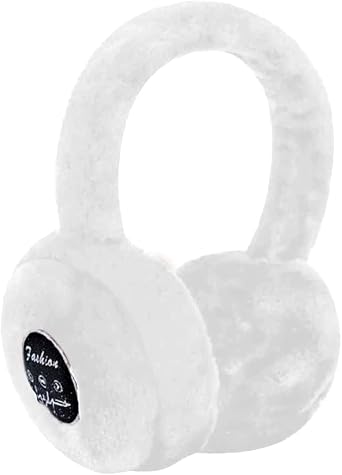 Acuvar Wireless Bluetooth 5.0 Rechargeable Over The Ear Headphone Earmuffs with Extra Soft and Warm Fabric, Microphone