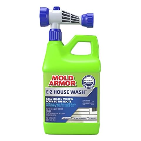 MOLD ARMOR 64 oz. E-Z House Wash - Brick, Concrete, Trim & Siding Cleaner Cover